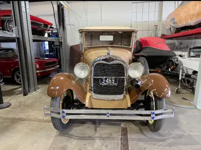 Fully restored 64 miles ago Absolutely beautiful model A roadster Need nothing but a new owner The r...