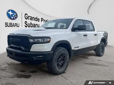 2025 Ram 1500 Rebel Crew Cab - Grande Prairie Subaru Vehicle Highlights 360 Camera View Remote Start...