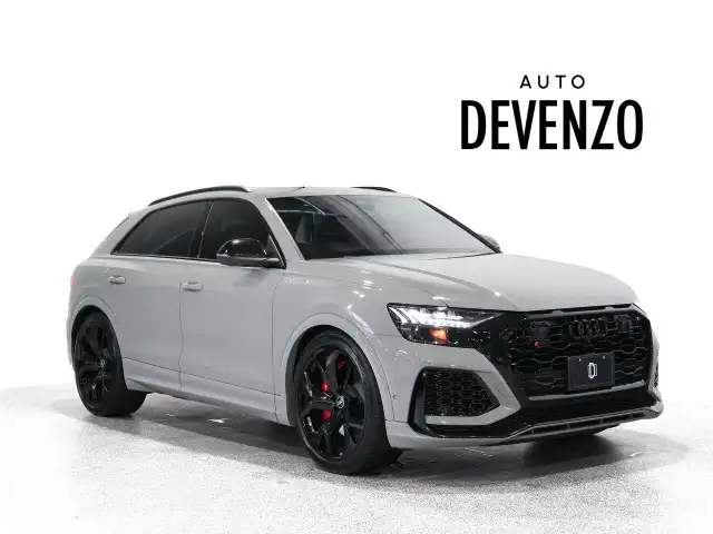 2024 Audi RS Q8 RSQ8 4.0 TFSI Black Optics Package Nardo Grey