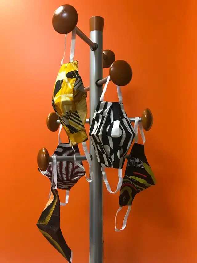 African print hats with matching cotton face masks in Women's - Other in City of Toronto - Image 7