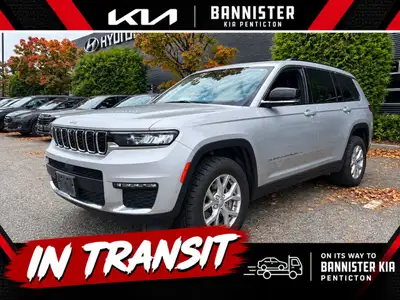 Explore the luxurious 2022 Jeep Grand Cherokee L Limited 4x4, beautifully presented in a sophisticat...