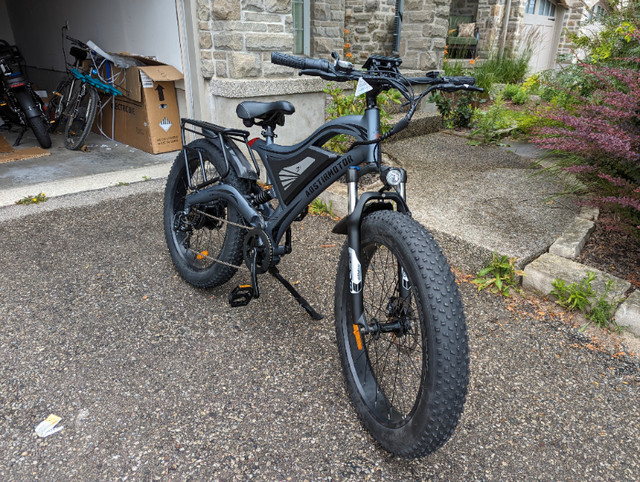 1000W Fat Tire Mountain Ebike 47KPH Free Shipping 1Yr Warranty in eBike in London