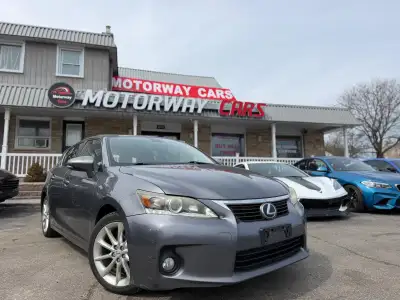 Welcome to Motorway Cars. 2012 Lexus CT 200h Hybrid Luxury meets fuel efficiency — the Lexus CT 200h...