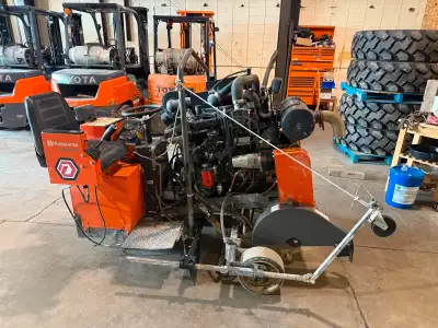 Low hour saw in good working order. (596 hours) Recent service on Cummins 3.3L diesel. Runs well, no...