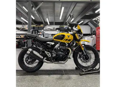 2026 Triumph SCRAMBLER 400 XC JAU Triumph SCRAMBLER 400 XC JAU 2026 Les photos peuvent être à titre...