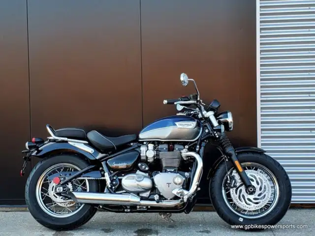 2024 Triumph Bonneville Speedmaster Pacific BlueSilver Ice in Street, Cruisers & Choppers in Oshawa / Durham Region - Image 2