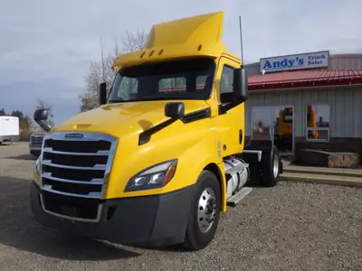 Welcome to Andy's Truck Sales. 2020 FREIGHTLINER T12642ST EVOLUTION SINGLE AXLE DAY CAB TRACTOR #186...