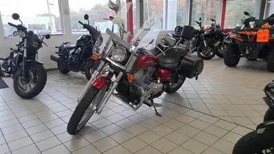 2009 Honda SHADOW - Candy Dark Red / Metallic Silver ...