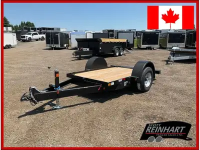 2026 Canada Trailers 5x10 Gravity Tilt Trailer 5000LB GVWR, 6000LB Single Axle with Easy Lube Spindl...