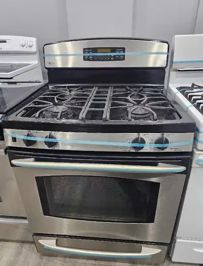 GE 30" Stainless Steel Gas Stove Oven Range CAN DELIVER, View more