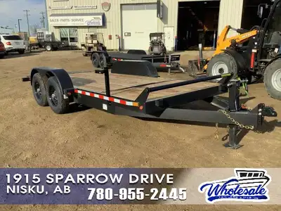 2026 CANADA TRAILERS 17FT TILT TRAILER FOR SALE IN NISKU, AB MODEL: TL717-14K SIZE: 80in. X 210in. W...