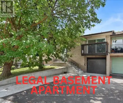 Welcome to this beautifully renovated and exceptionally spacious semi-detached backsplit, offering o...