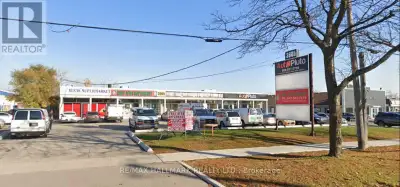 High-exposure MC-zoned space at Keele & Finch, other tenants include a new daycare and an auto deale...