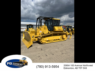 2022 Komatsu D71 PX 24 LGP Crawler Dozer Air condition cab, Sweeps, Fully guarded, Multi shank rippe...