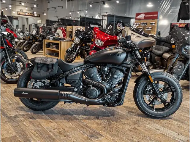 2025 Indian Motorcycle Scout Sixty Bobber Limited // Black Smoke in Street, Cruisers & Choppers in Winnipeg - Image 3