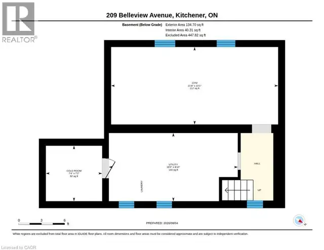 209 BELLEVIEW Avenue Kitchener, Ontario in Houses for Sale in Kitchener / Waterloo - Image 38