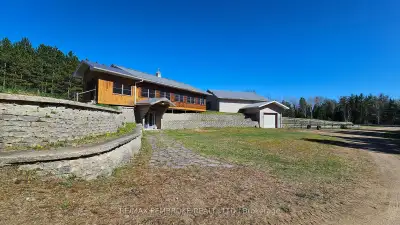 Incredible 41 Acre, riverfront property is truly a once in a lifetime opportunity. The Bonnechere Ri...