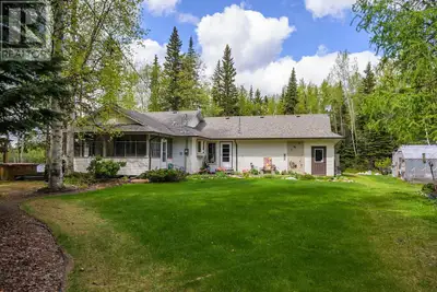 Waterfront Living on 5 Private Acres! Enjoy serene/lakefront views from every main floor room in thi...