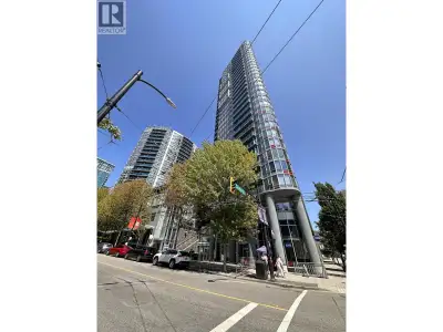 Furnished 442 sqft studio at TV Tower 2, Downtown Vancouver Includes sofa, dining table, kitchenware...