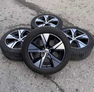 19" Volvo XC40 Recharge - C40 - EC40 - EX40 Original (2023) Rims with TPMS and Michelin X-Ice Snow S...
