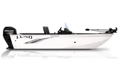 Mercury 50elpt • All Gunmetal Boat • Vinyl Main Floor • 2 Step Strap Ladder-port Side • Aluminum Pro...