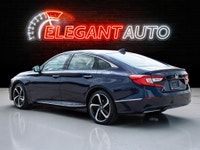 2018 Honda Accord EX-L Blue Exterior on Black Interior comes with Adaptive Cruise Control, Lane Keep... (image 3)