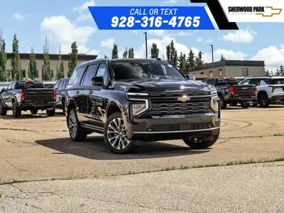 Welcome To Sherwood Park Chevrolet. The #1 Volume Chevrolet Dealer in Canada. This Chevrolet Tahoe b...
