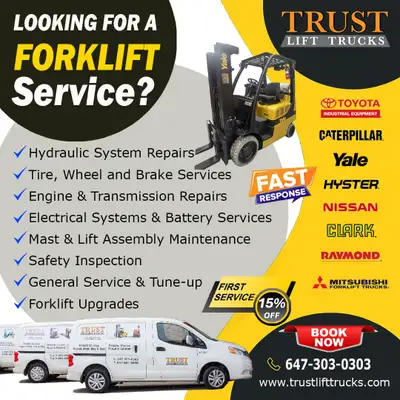 Forklift Repair and Service, View more