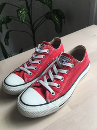 Chaussures Converse rouges 5