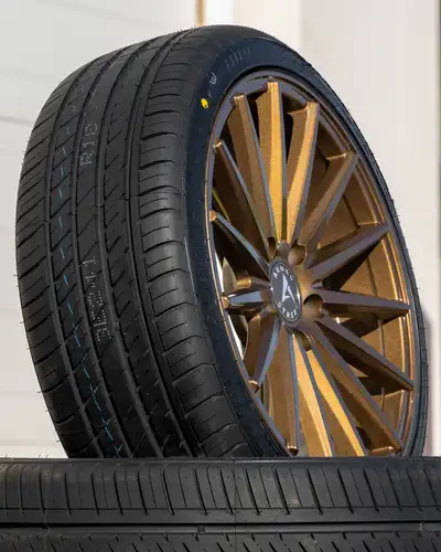 BRAND NEW WHEEL & PERFORMANCE TIRE PACKAGE - READY FOR SPRING & SUMMER! 18x8 Armed Street RIVAL in G...