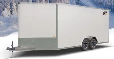 8.5x14 Triton trailer. Equipped with 2-3500lb torsion axles, hd ramp door. Tritons are an all alumin...