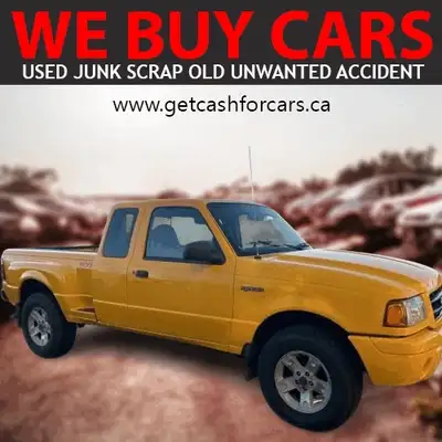 WE BUY ALL SORTS OF OF SCRAP & USED CARS - ANY MAKE OR MODEL - ANY CONDITION - SAME DAY REMOVAL - WE...