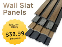 Waterproof Slat Wall Panels