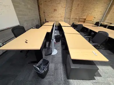 Global Manual Height Adjustable Table | $399 Each!, View more