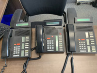 OFFICE PHONE SYSTEM  -MERIDIAN  M5208 /NT4X36 /M5316  -6 PHONES