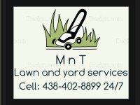 Grass cutting, pressure washing/gutter-cleaning yard maintenance