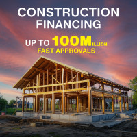 Construction Loan Up to 100m+ Get Fast Approvals!