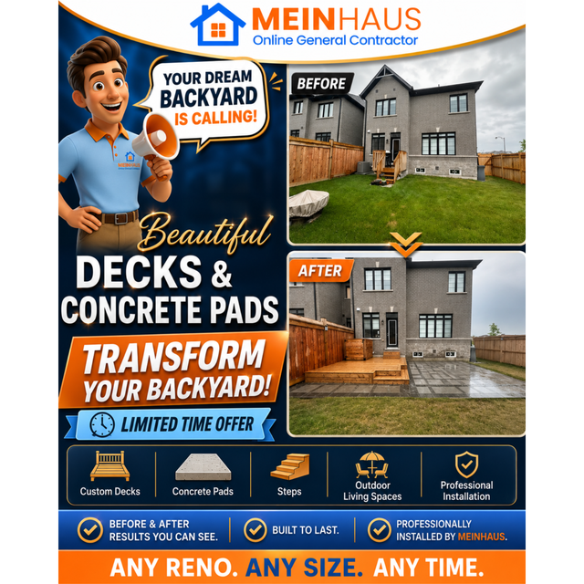 DECKS and FENCES , Spring DISCOUNT - Vancouver