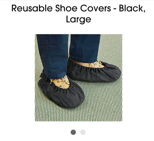 Boot covers, shoe covers, reusable, heavy duty, $20 pair, extra dans Chaussures pour hommes  à Hamilton
