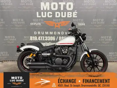 2019 Yamaha Bolt 950 R-Spec Yamaha Bolt 950 R-Spec 2019 SEULEMENT 8 082 KM SUSPENSION SPORT ÉCHAPPEM...