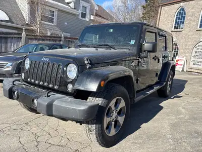 Just in 2018 Jeep Wrangler Unlimited Sahara 4 door- 4x4, power windows and doors, cruise, clean inte...
