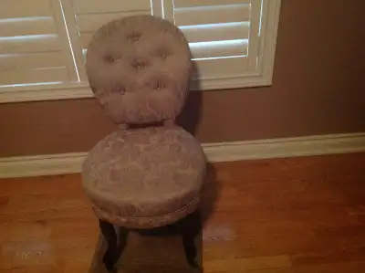Antique classic vanity chair & new Toyota matts & sk8 sharpener, View more