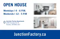 2-Bdm. for Rent at Junction Factory Dundas W./Runnymede Rd.