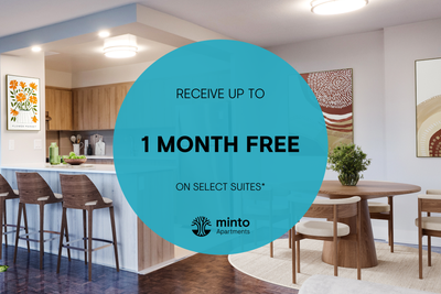 For a limited time only, enjoy 1 month of free rent!* *Select suites only. Some conditions apply. Pr...