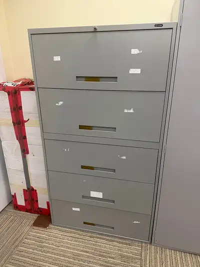 Global 5 Drawer Lateral File With Receding Drawers | Call now!, View more
