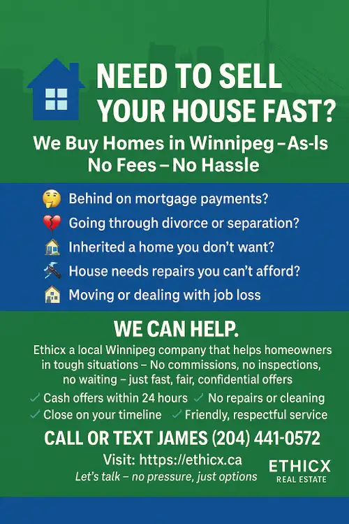 Need to Sell Your House Fast in Winnipeg? We Can Help – No Fees, No Hassle! Are you… Behind on mortg...