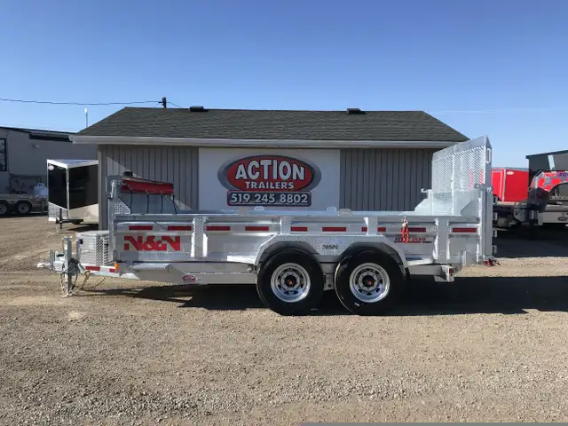 2026 N&N DUMP: STORM TANDEM AXLE DUMP - GALVANIZED STEEL in Cargo & Utility Trailers in Barrie - Image 7