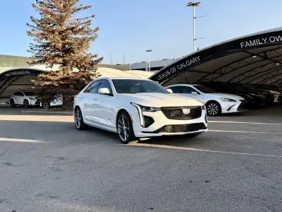 The 2020 Cadillac CT4-V All-Wheel Drive AWD debuted as the high-performance entry point for Cadillac...
