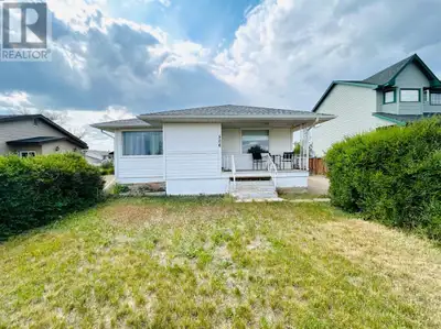 Welcome to this family sized 1,200 sq. ft. bungalow situated at the end of Main Street in Oyen, AB....