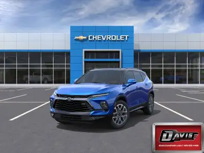 Introducing the 2026 Chevrolet Blazer RS AWD in a stunning blue finish. Experience the thrill of all...